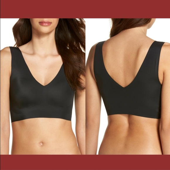 NEW $49 True & Co Padded True Body Wireless Bra‎ in Black [SZ Small ] - Picture 1 of 8